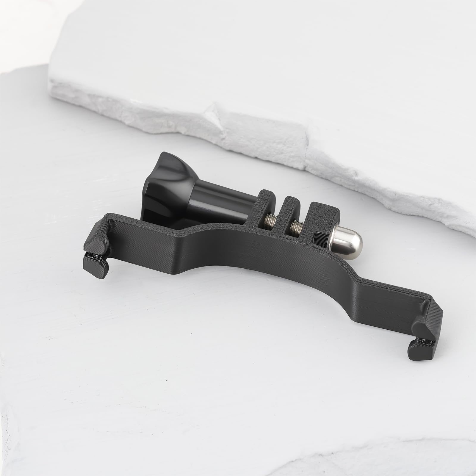 ECSiNG Support de Fixation Extensible pour Caméra Sportive Compatible avec DJI Neo 2 Noir 12 X 32 X 77,4 Mm