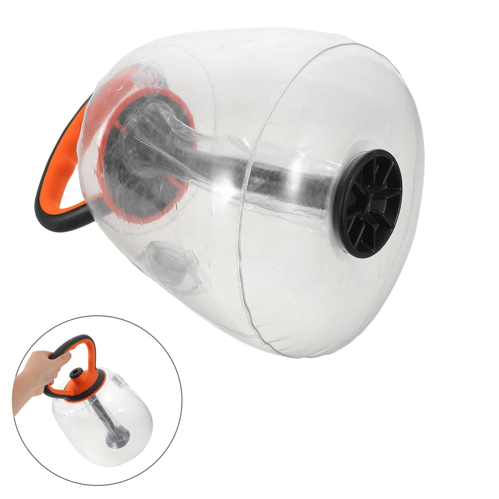 Regulowany Kettlebell Do Ćwiczeń z Wodą Sprzęt Do Treningu Siłowego Nóg i Pośladków Ergonomiczny Chwyt Przenośny Kettlebell Idealny i Treningu Całego Ciała