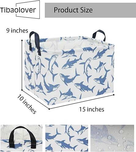 Miniatura 6 de TIBAOLOVER Cesta de almacenamiento de juguetes para niños y niñas, cesta de regalo para niños y niñas, cesta de estante vacía rectangular,