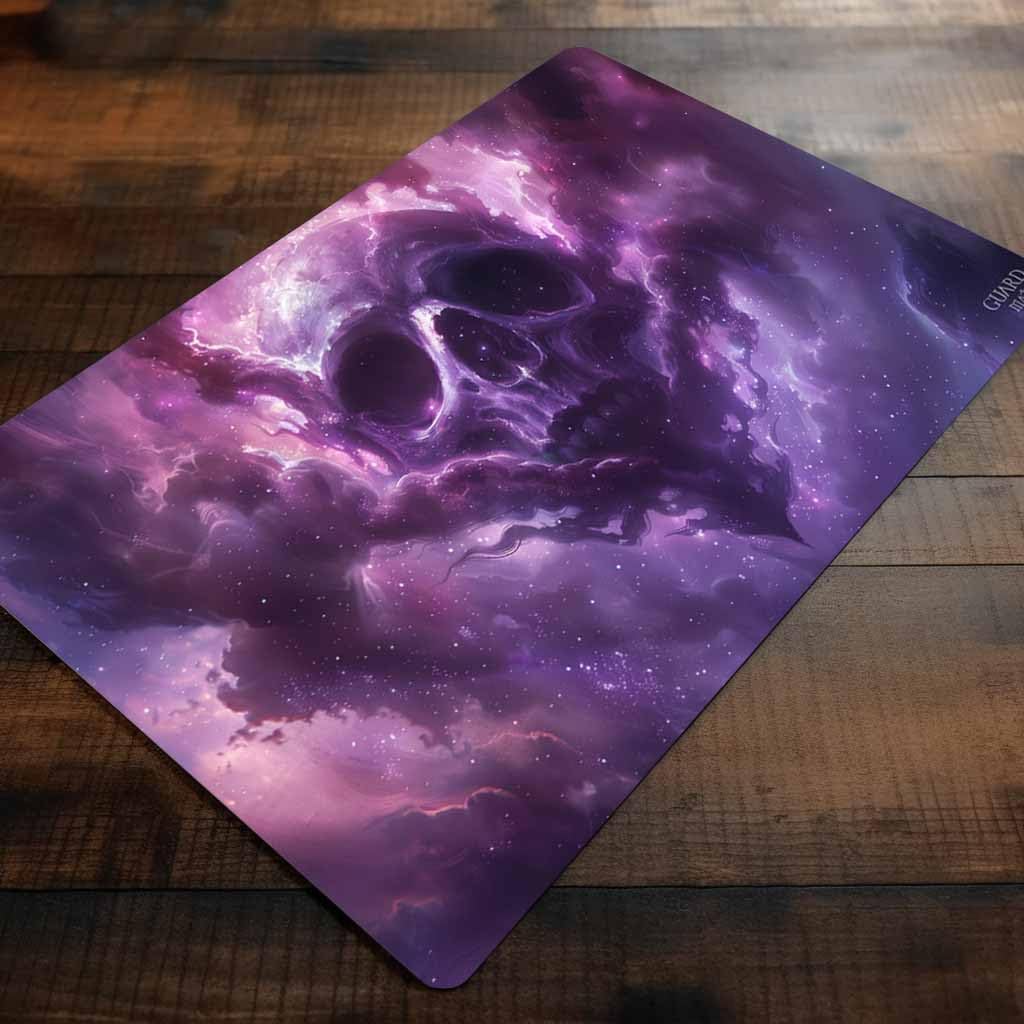 Void Swamp (Bords Cousus) - Tapis de Cartes Magic - Tapi de Jeu - Playmat pour Jouer à MTG, Le Seigneur des Anneaux, TCG - Tapis de Jeu de Société