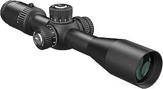LHD 3-12/4-16/6-24/8-32 Lightweight Tatical Rifle Scope, First Focal Plane, Six Level Red Illuminated Reticle, Riflescope for Hunting with 30mm Tube, Zero Stop, Zero Reset, Large Eye Box - DISCOVERYOPT