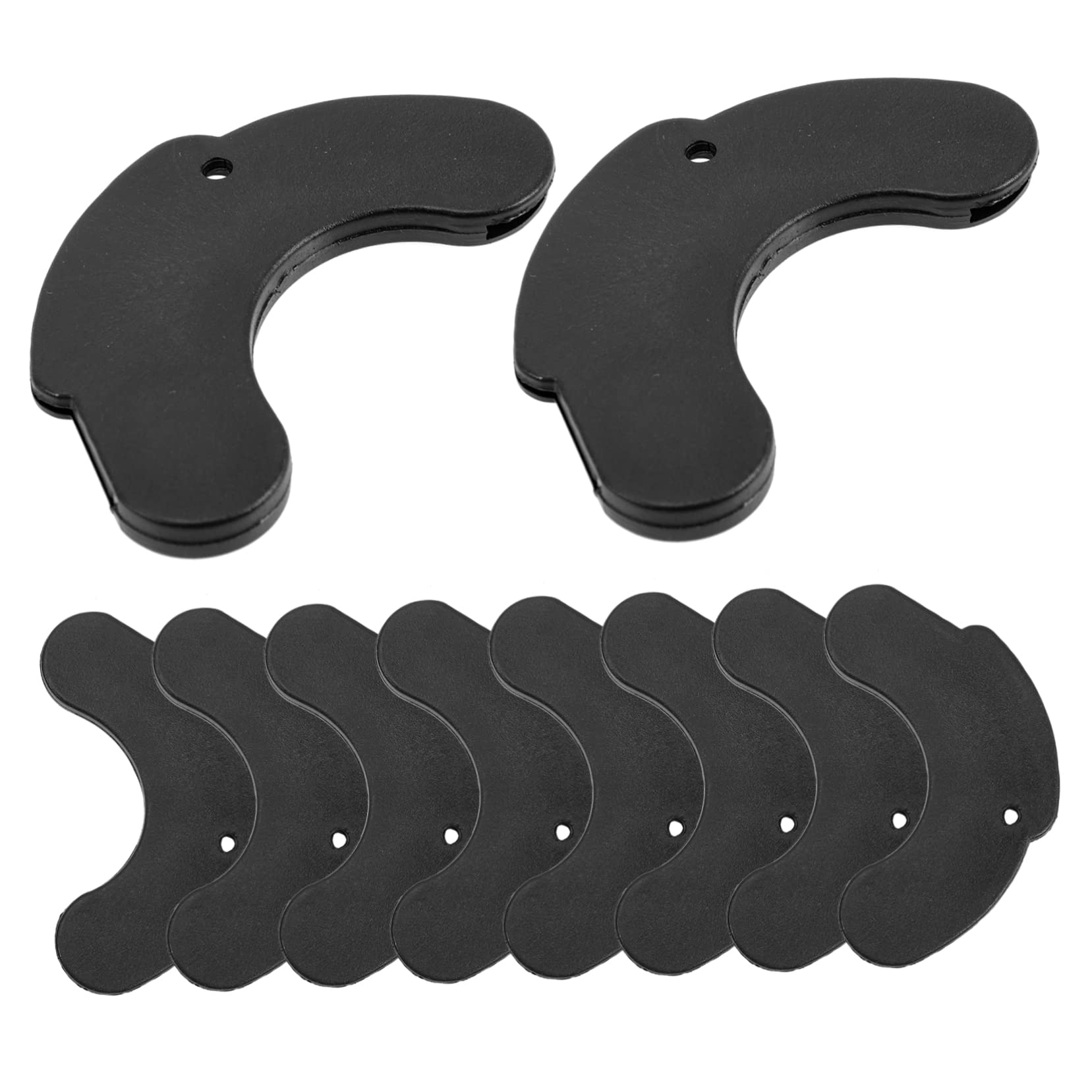 ARTSEWPLY 6pairs Dumbbell Shockproof Pads Durable Anti-Slip Weightlifting Cushion for Home Gym Storage and Protection Fitness Tool for Secure Dumbbell Holders