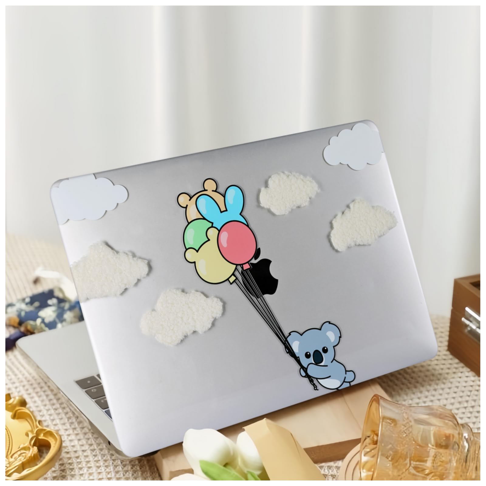 Amazon.com: BYCeKe Cute Case for MacBook Air 13.6 inch 2022-2025
