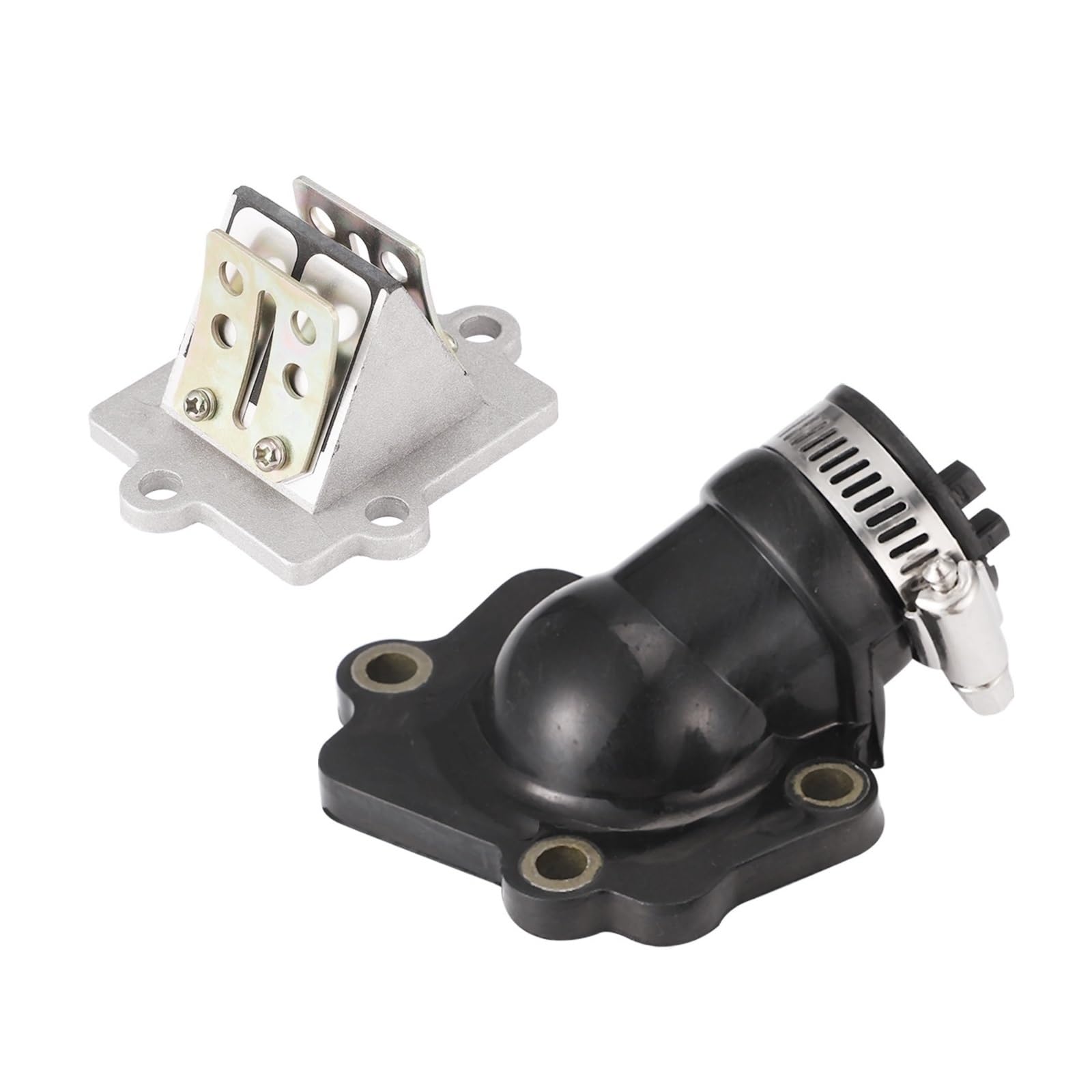 Scooters Intake Manifold Reed Valve Assembly Fit for Jog 50 CY50 CG50 Carburetor Plate Reed Valve Carburetor Reed Valve
