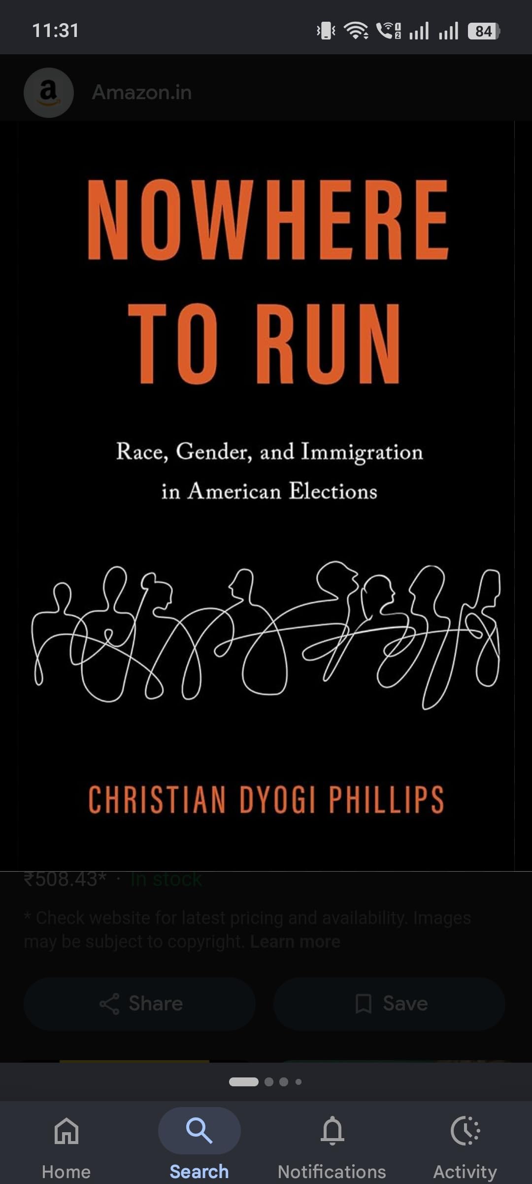 Buy Nowhere to Run: Race, Gender, and Immigration in American Elections — BookShops.in