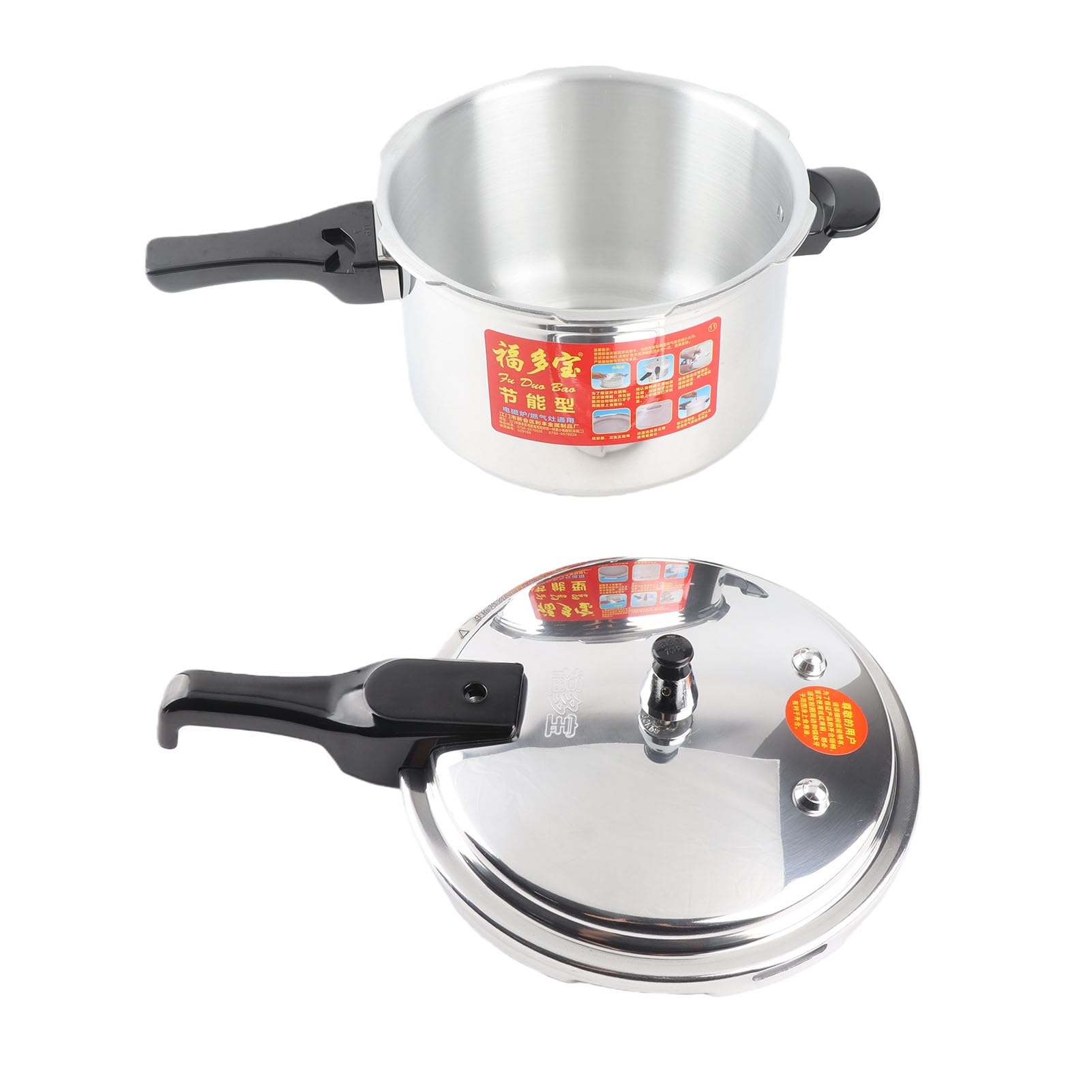 Tonysa Szybkowar ze Stopu Aluminium, Wydajny, Przeciwwybuchowy Garnek do Szybkiego Gotowania dla Domowych Kucharzy (20CM/4L)