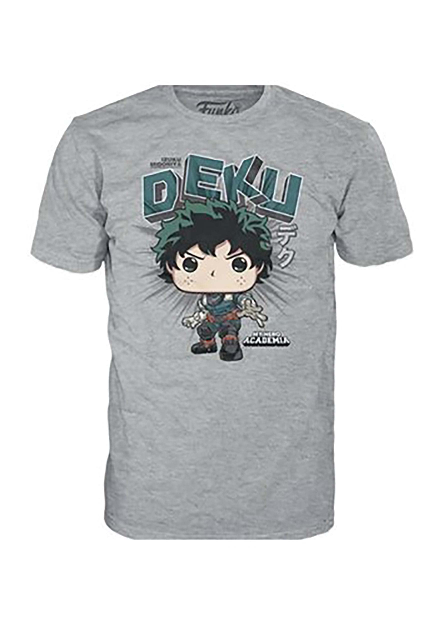 Boxed Tee: My Hero Academia (MHA) Izuku Midoriya - (Deku) (MHA) Izuku Midoriya - (Deku) - T-Shirt - Clothes - Gift Idea - Short Sleeve Top for Adults Unisex Men and Women - Anime Fans