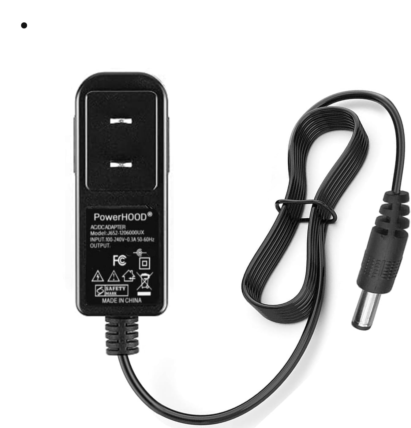 12V AC/DC Adapter Compatible with NETGEAR 5-Port and 8-Port Gigabit Switches GS205/GS208 12V Power Supply Cord Cable PSU Mains
