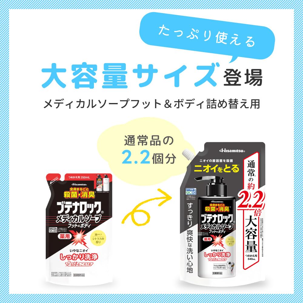 Amazon | 【医薬部外品】久光製薬 ブテナロック メディカルソープ