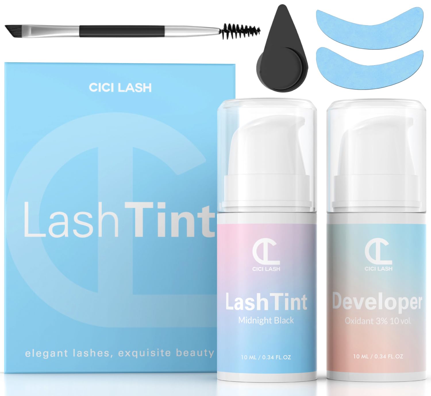 CICI Lash Tint Kit, Black