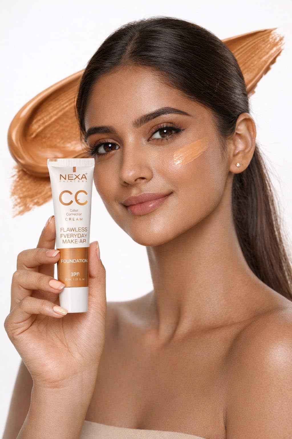 NEXA CC Cream - Color Corrector Cream + Flawless Everyday Make-up