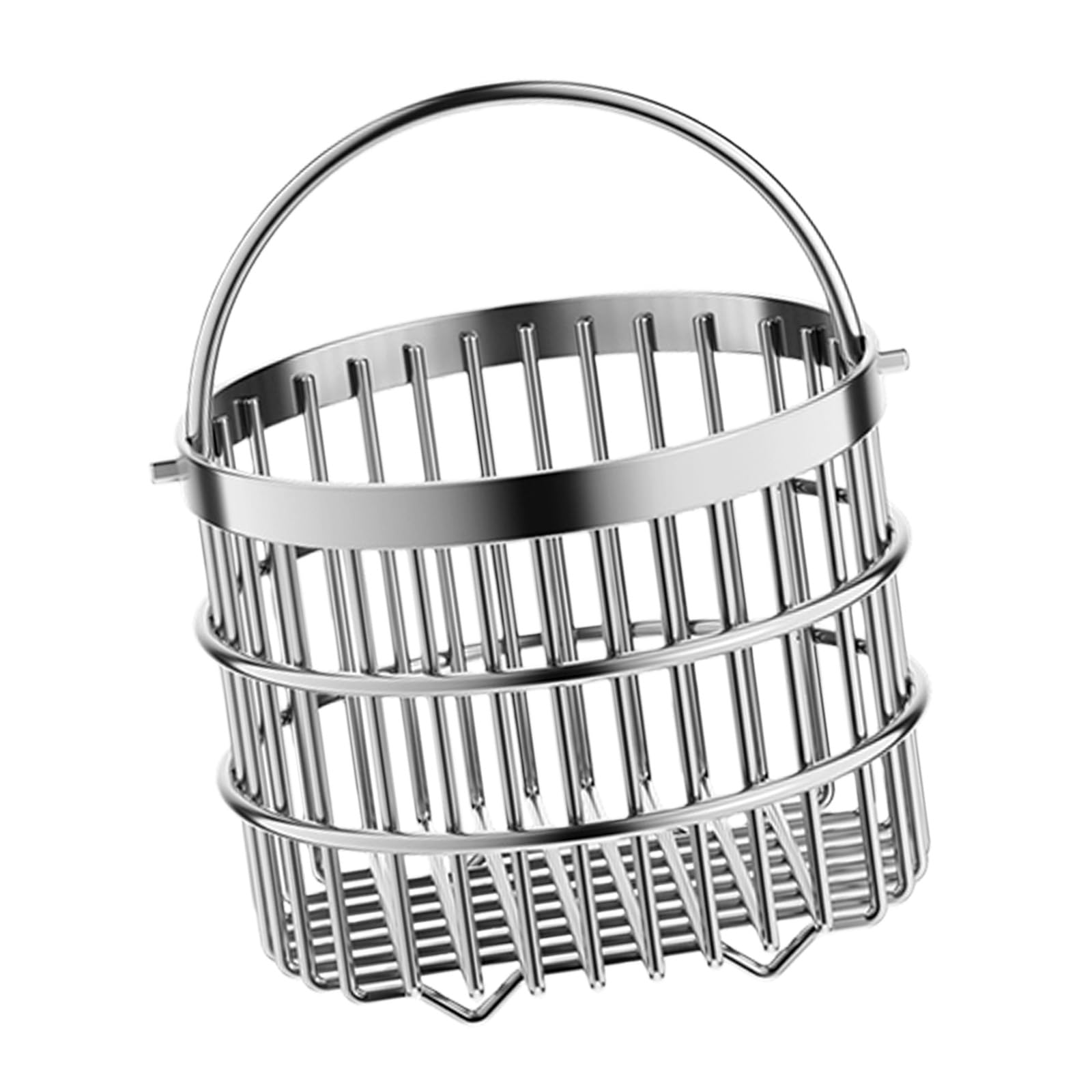 Kalttoy Sturdy Stainless Steel Ventilated Container Designed for Efficiently Drying Storing Freshness Produce in Homes Kitchens Easy Cleaning Kitchens Accessory