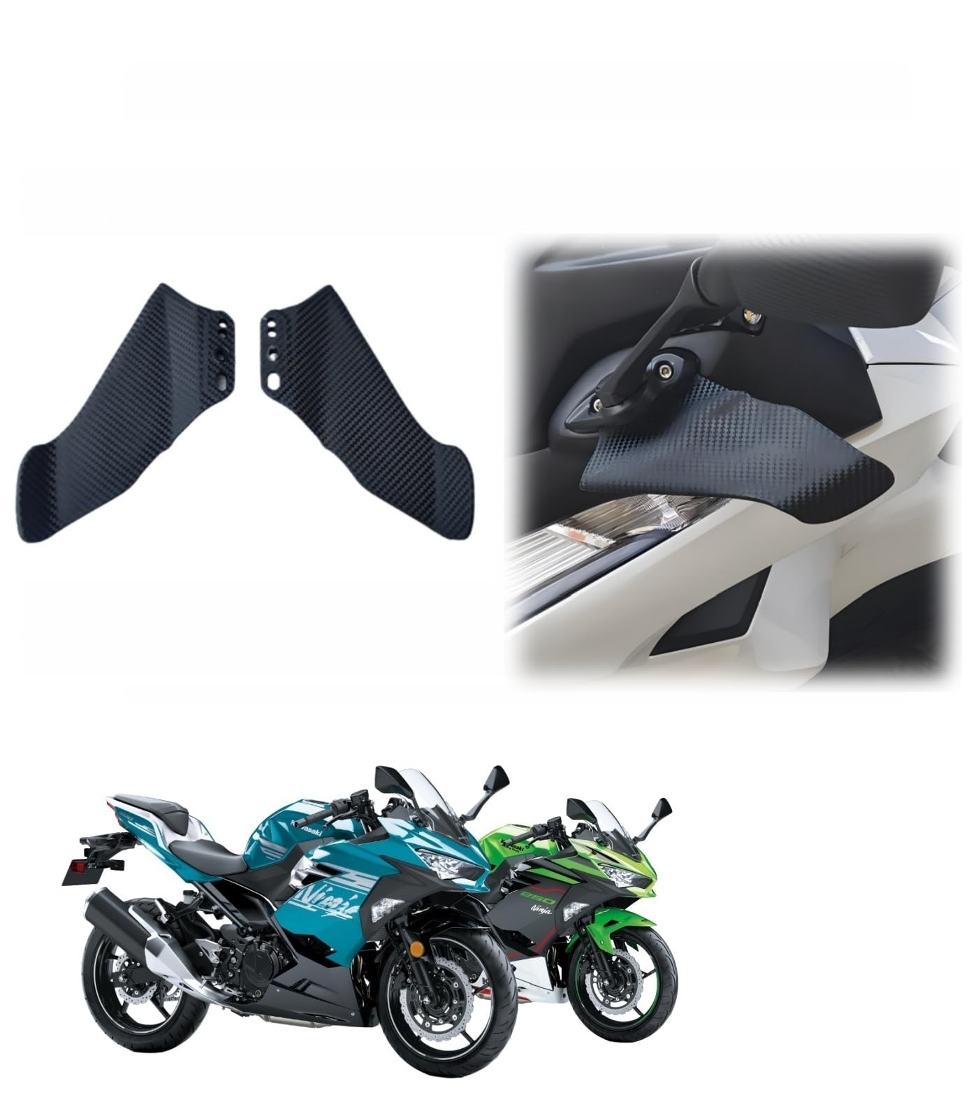 Amazon | 【EvaSylian 】 FOR NINJA 250 300 400 2018-2023年式対応