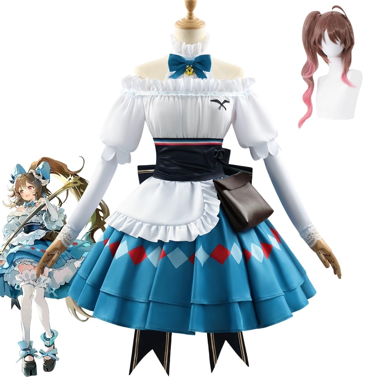 Amazon.co.jp: SHIHUA アークナイツ エイヤフィヤトラ コスプレ衣装 