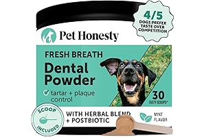 Pet Honesty Breath Freshener Dental Powder for Dogs