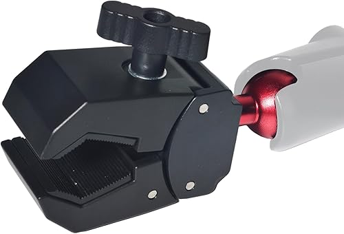 Base de montaje de abrazadera de bola de 1 pulgada, bola de aleación de aluminio, ajuste para riel de manillar de 0.39 a 1.73 pulgadas de diámetro,