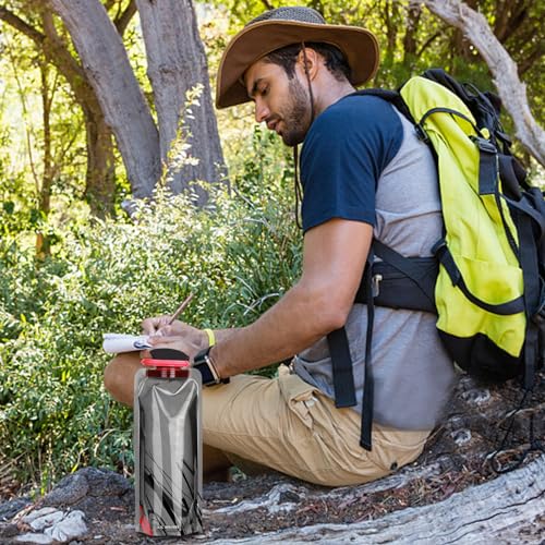 Hautllaif 3 Pack) 700Ml Large Foldable Water Bottle Fully Collapsible Stock Bottle thumb #4