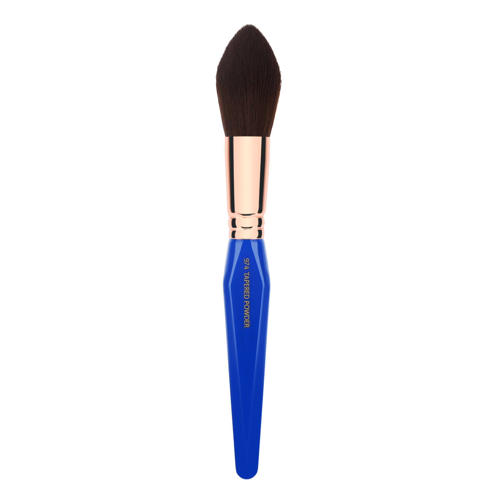Bdellium Tools Pennello professionale per trucco Golden Triangle Series - Cipria affusolata 974