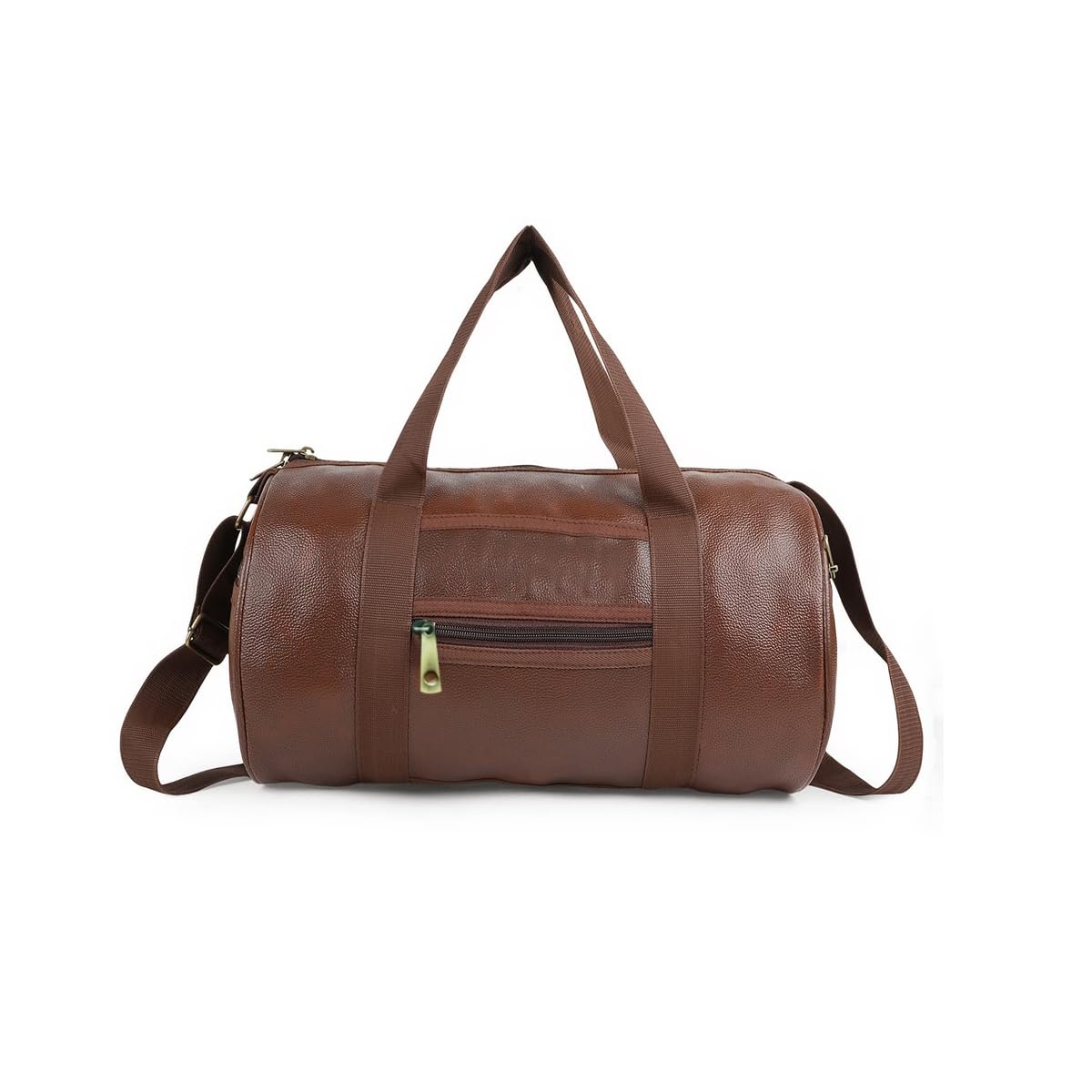 true indian Unique Gym Bag for Men 20L Gym Bag Extra Zip Pocket New Gym Bag Travel Bag Yoga Bag Shoulder Bag Gym Kit (Brown)-picture-43