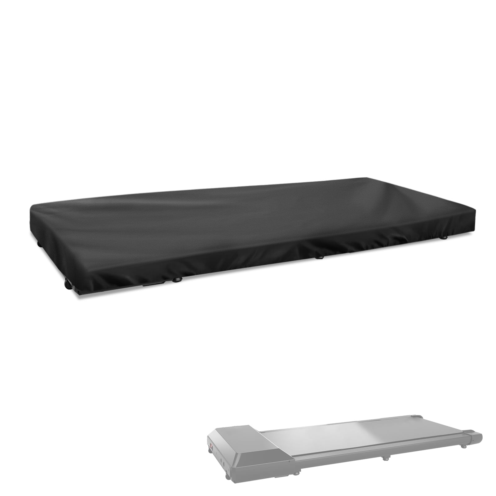 Under Desk Treadmill Cover for DeerRun, Dust-Proof Walking Pad Cover, Waterproof Protective Cover for Walking Treadmill Office Under Desk-43L x 21W x5H Inch(Cover only)-image-15