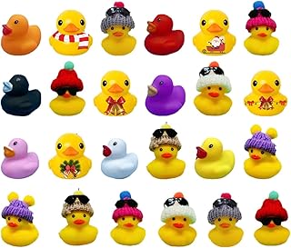 Christmas Calendar Rubber Ducks, Christmas Advent Calendar 24 Days Countdown Rubber Ducks, Mini Christmas Rubber Ducks Advent Calendar, Advent Calendar 2022 Kids For Boys, Girls, Kids, Christmas Gifts