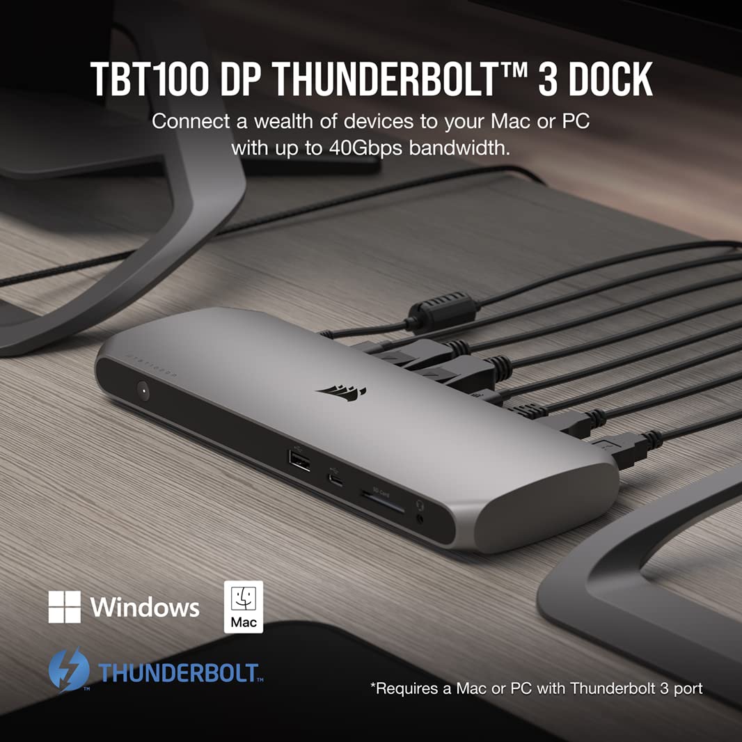 Amazon.co.jp: Corsair TBT100 DP Thunderbolt™ 3ドック