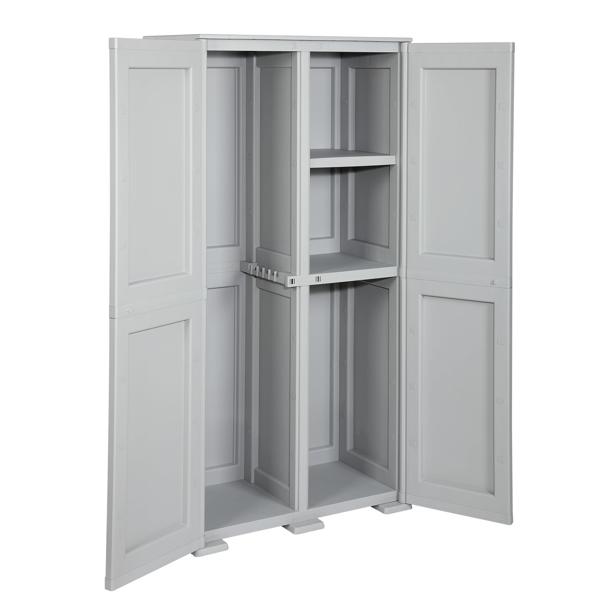 Tontarelli S.p.A. PORTASCOPE SIMPLEX con 1 RIPIANO Grigio Mobile Contenitore, 79X43XH164CM