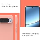 YATWIN Silicone Back Case for Google Pixel 10 Pro XL, Soft-Touch, Shockproof Phone Back Cover for Google Pixel 10 Pro XL - Pink gallery image