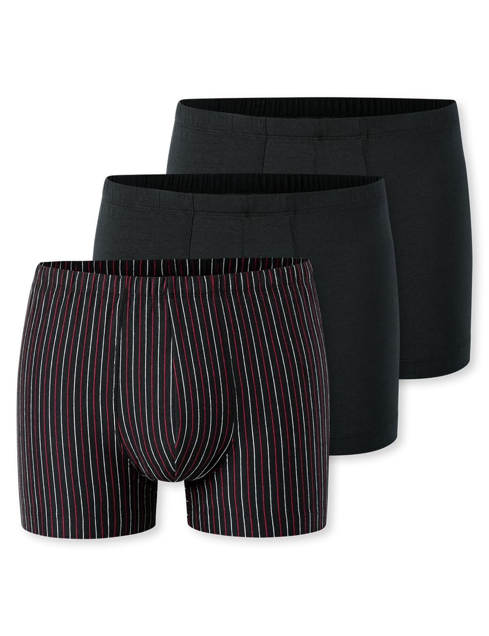 Schiesser Herren 3 Pack Shorts mit weichem Komfortbund Unterwäsche Bio Baumwolle Multipack - 95/5 Essentials