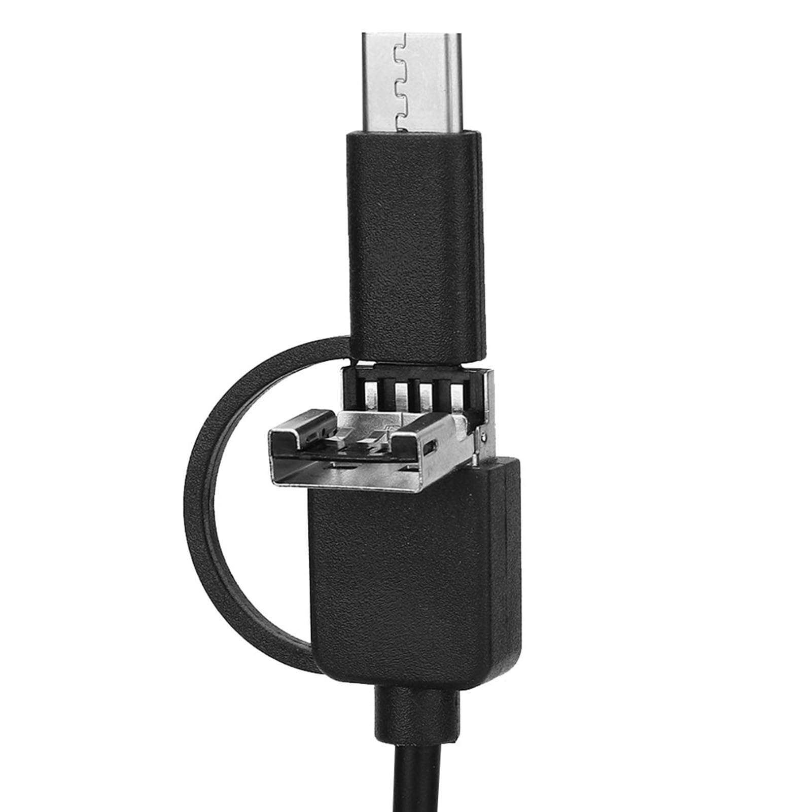 USB Type C Endoscope Borescope Snake Inspection Camera 3 In 1 For - Foto 9