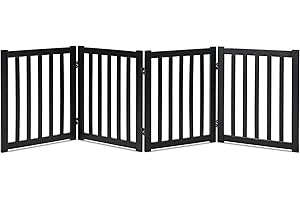 Freestanding 4 Panel Dog Gate: Optimal Safety Solution for Your Furry Friend