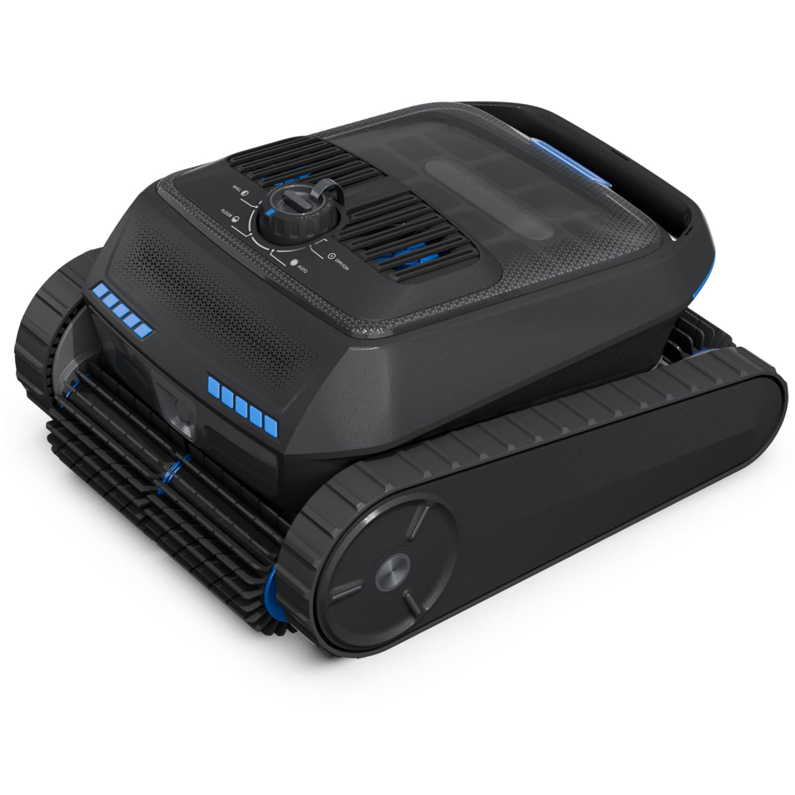 BOTLIFE Automatischer Poolroboter Poolsauger,intelligente Navigation, Reinigt Boden Wände 10000 GPH Saugkraft, Selbstparkfunktion