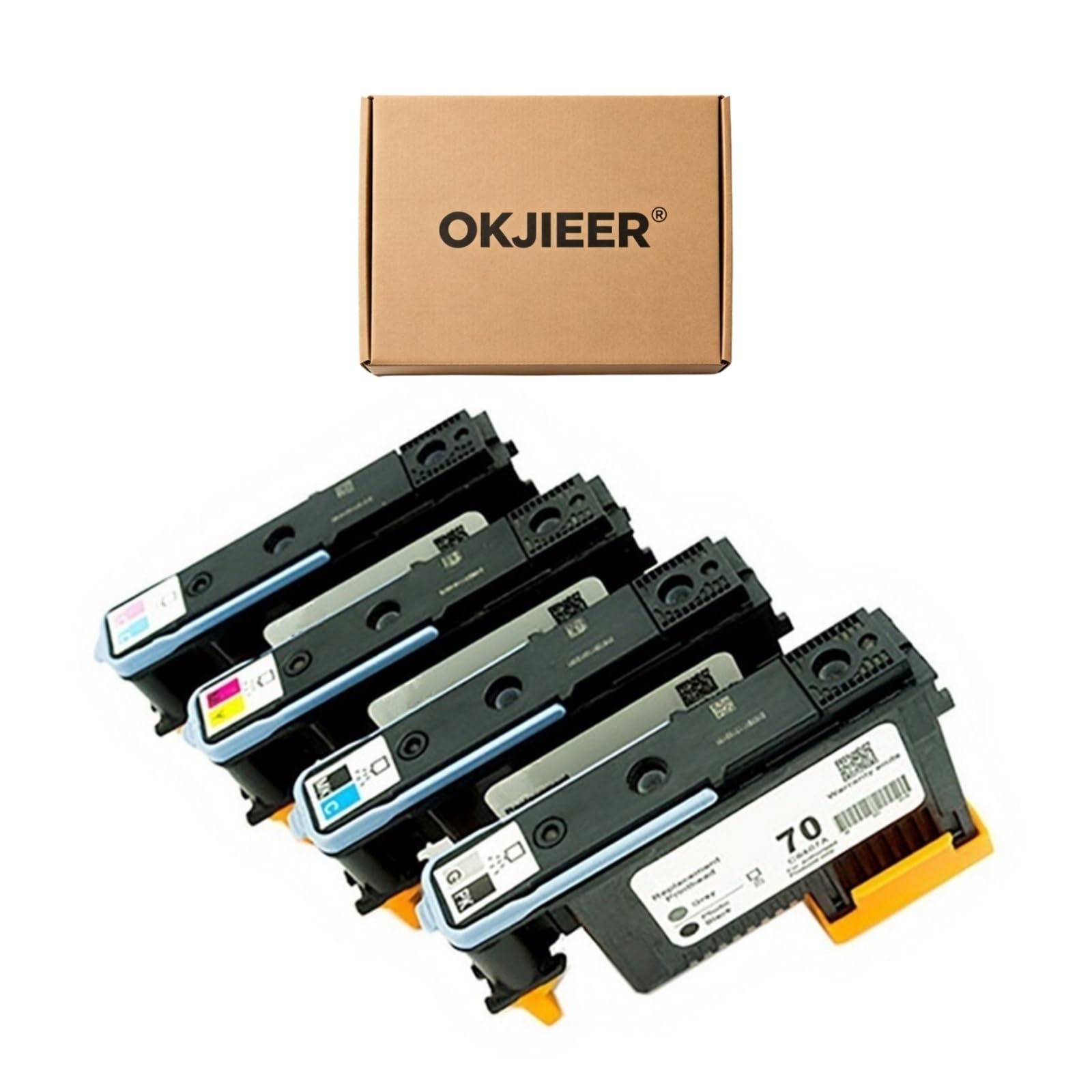TEKEET 1piece Replacement Parts HP 70 Printhead Compatible with Designjet Z2100 Z3200 Z5200 Z5400 Photosmart Pro B9180 B8850 B9180 Photo Printer (Size : C9409A)