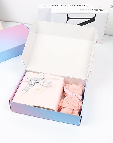 Miniatura 139 de Cajas de envío pequeñas de 6 x 4 x 2 pulgadas para pequeñas empresas, paquete de 30 cajas de correo moradas, caja de embalaje de cartón corrugado