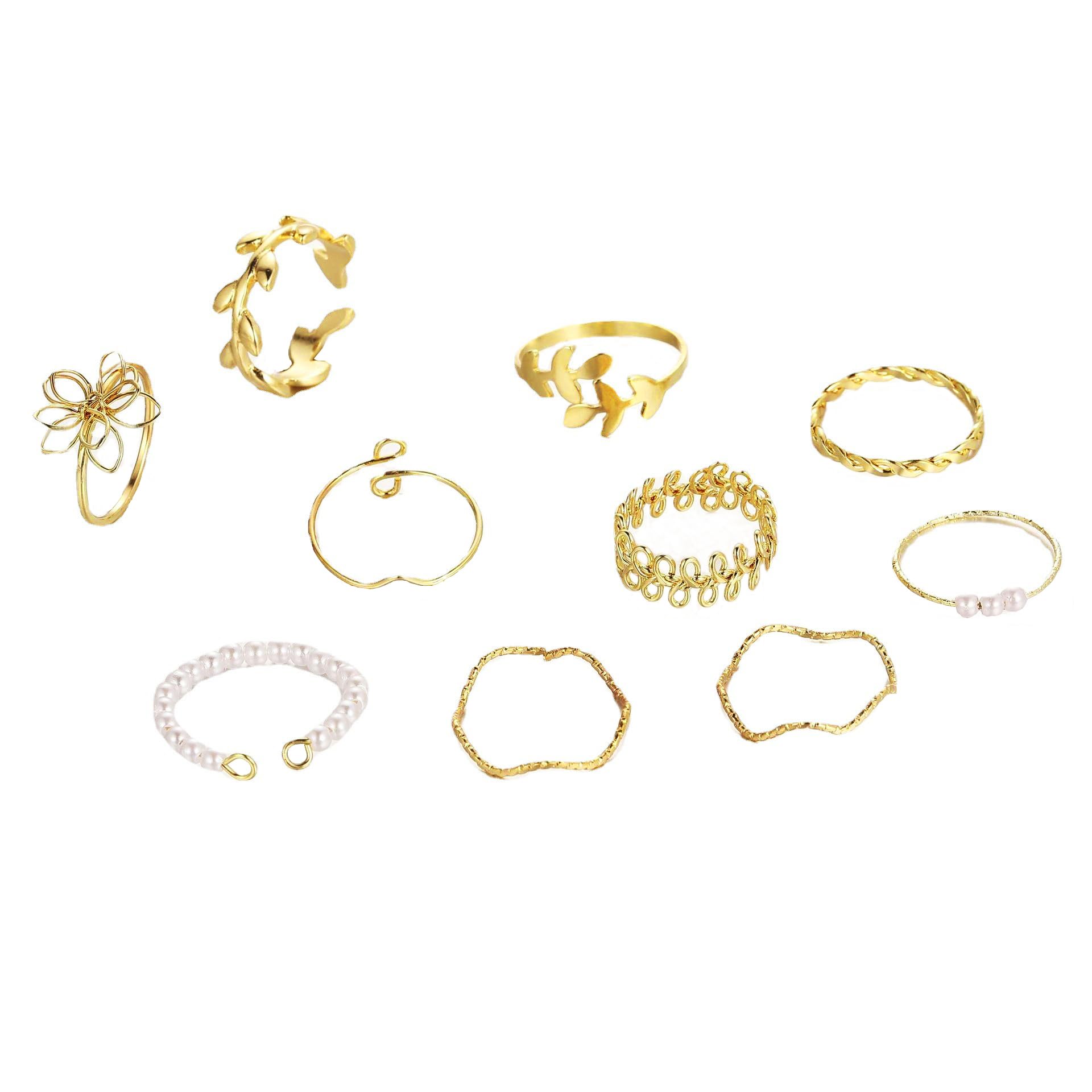 Shining Diva Fashion 10 Pcs Latest Stylish Rings for Women and Girls (14839r) (B0C9CMHLXL) Amazon Price History, Amazon Price Tracker