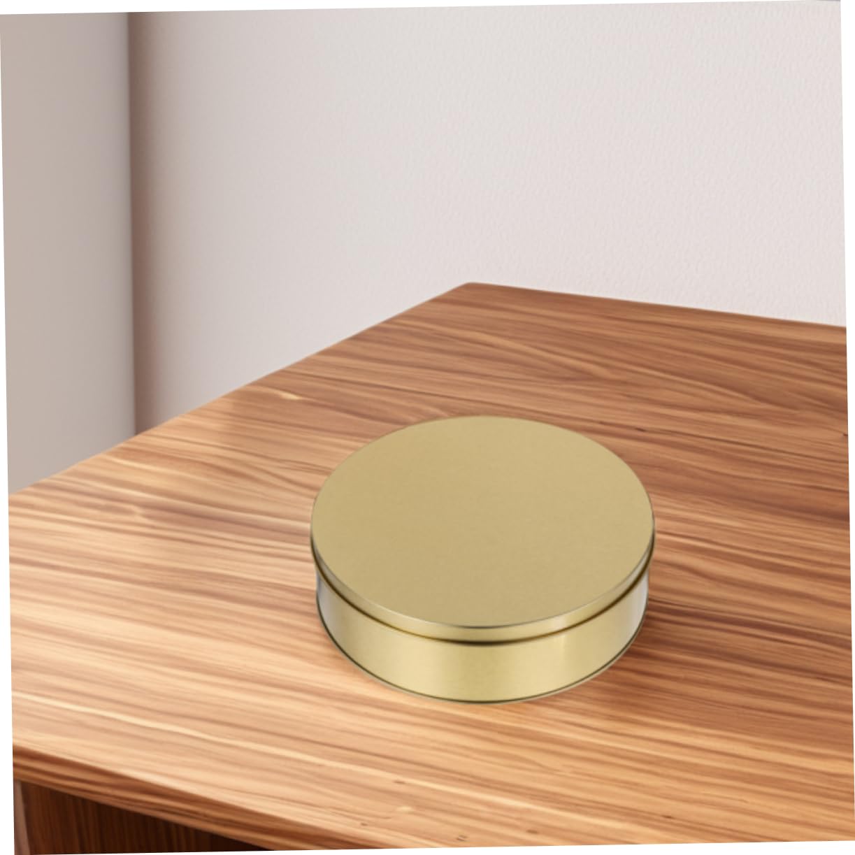 GLEAVI 4pièces Boîtes Décoratives Avec Couvercles Contenants Ronds Métal Pour Biscuits Bonbons Et Collations Bocaux Rechargeables