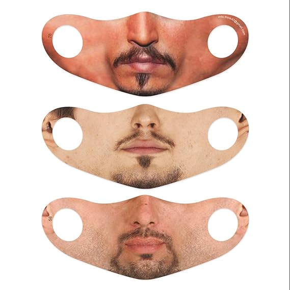 Think Craft face mask, Digital Printed Washable Face Mask For Men/Teen/Kids(VALUE PACK OF 3)