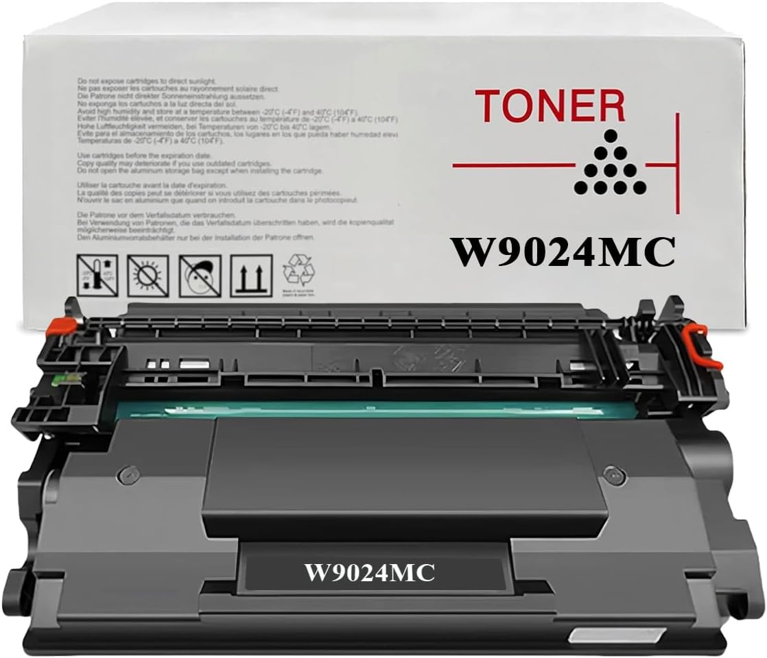 W9024 W9024MC Black Toner Cartridges with Chip Compatible with HP W9024MC Toner for Managed E40040dn MFP E42540f Printer