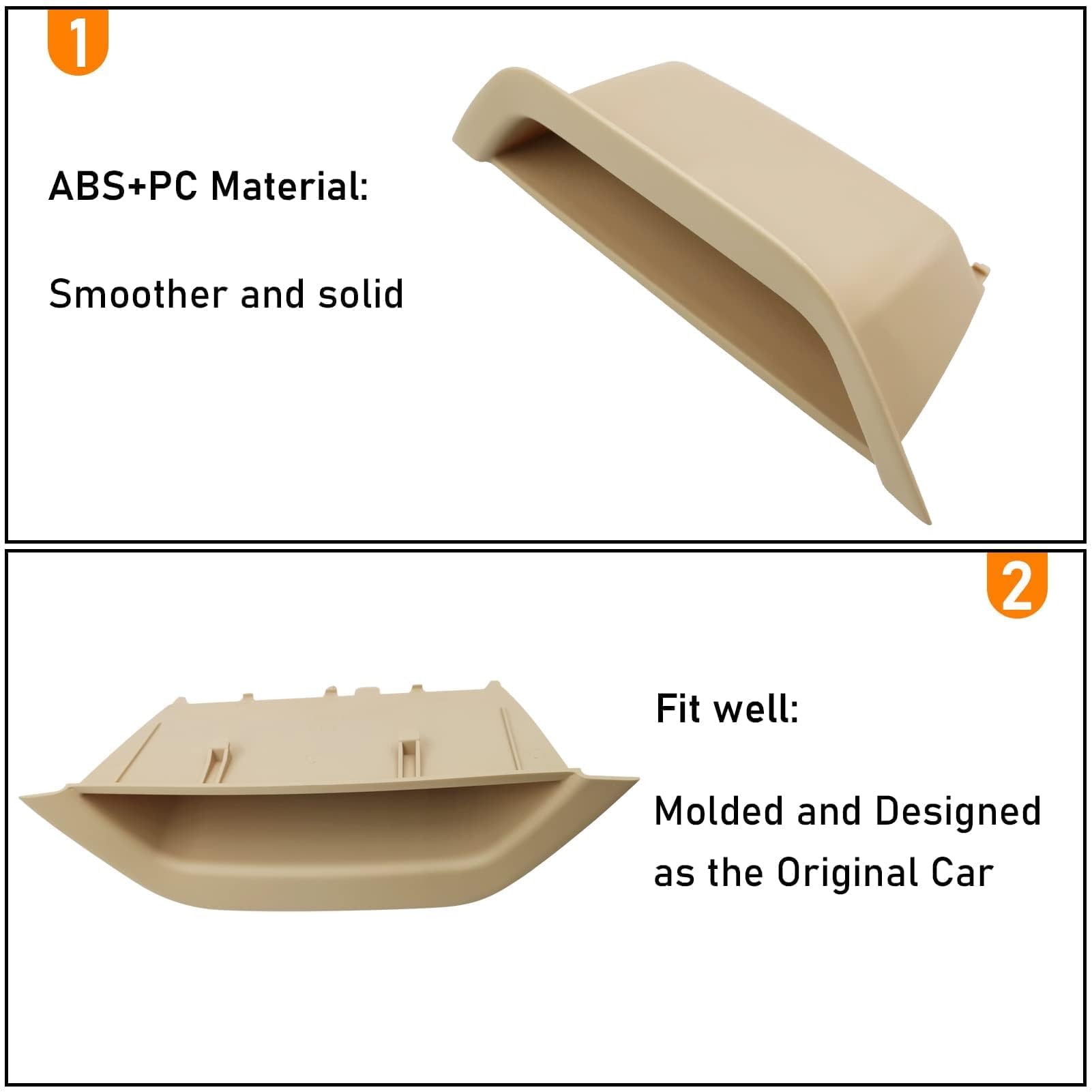 Maniglia Interna Sinistra Per BMW X3 F25 E X4 F26 - Ricambio In ABS+PC Antigraffio