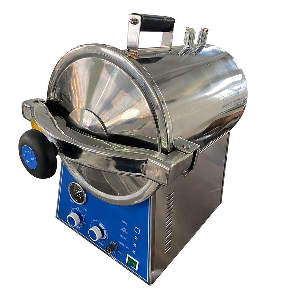 24L Automatically Table Top Pressure Steam Autoclave Sterilizer US Stock