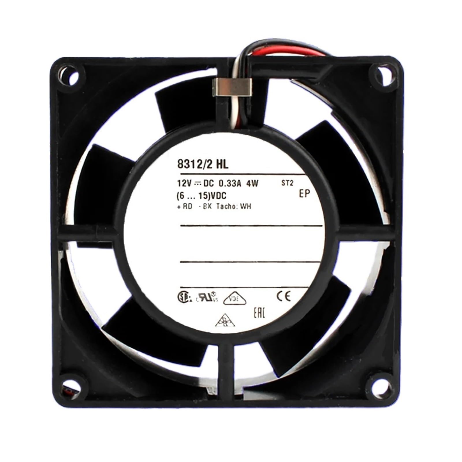 OKEWGHFL 8312/2HL 12VDC 4W COOLING FAN 8032 80 x 80 x 32 mm