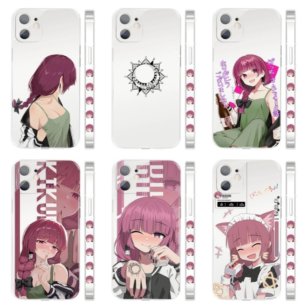 Amazon.co.jp: TETELWAO ぼっちざろっく スマホケース iphone16用