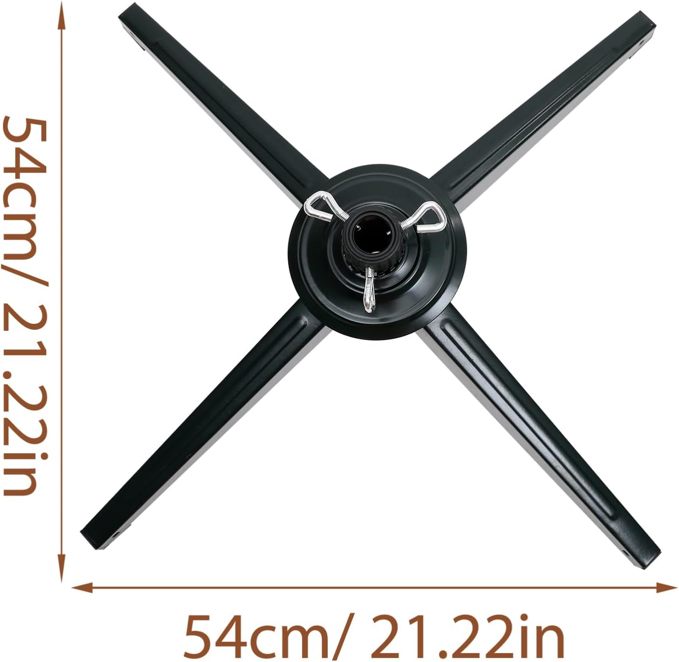 Heavy Duty Metal Christmas Tree Stand Iron Base for Trees Stable Support for Holiday Decor Essential Easy Storage and Setup