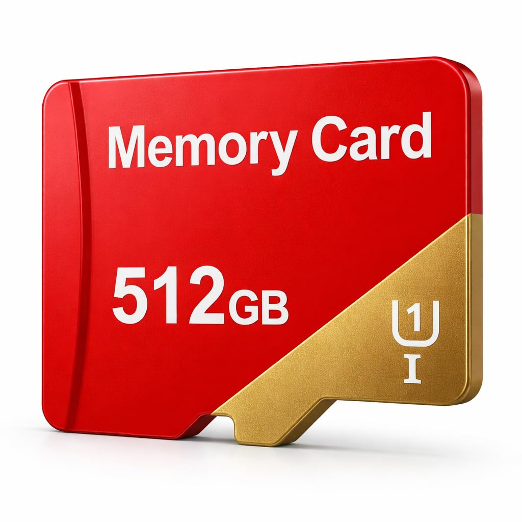 Memory Card 512GB High Speed TF Card for Storage Phone, Dash Cam,Camera,Tablet,PC Data Storage