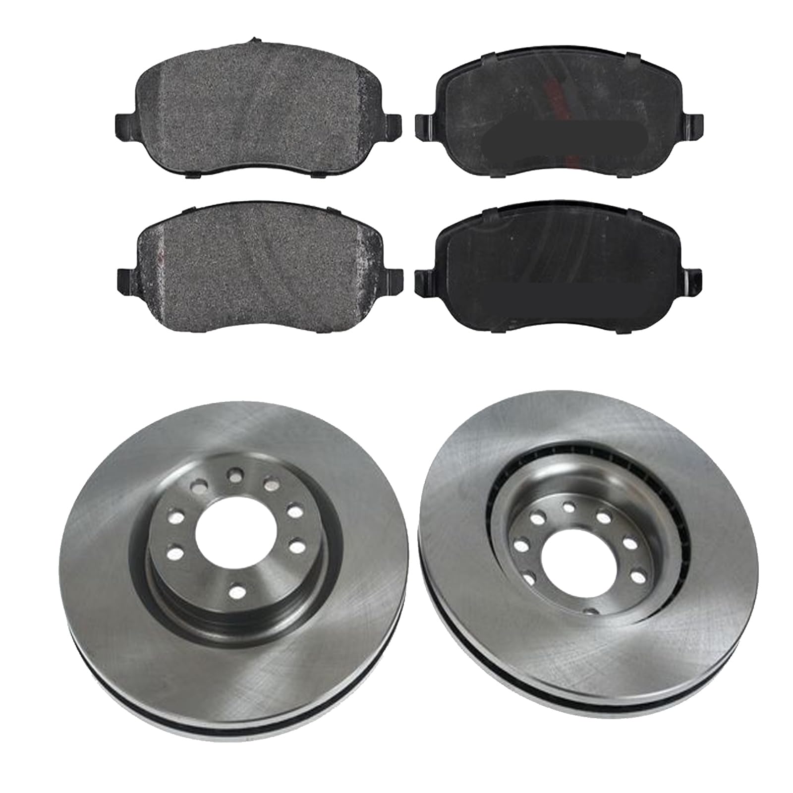 KIT FRENI ANTERIORI compatibile con FIAT CROMA (194) - DISCHI + PASTIGLIE OEM: FDB1787 | 17611 |SOSTITUZIONE DIRETTA|BASSA POLVERE|SILENZIOSO
