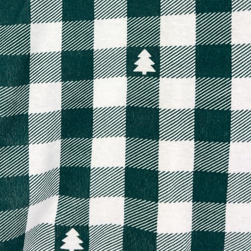 Image of Butterblu Family Jammies Matching Holiday Christmas Pajama Sets | GOTS Certified Organic Cotton for Baby, Toddler, Kids, Adults, and Pets, with Pockets, Perfect for Family Photos