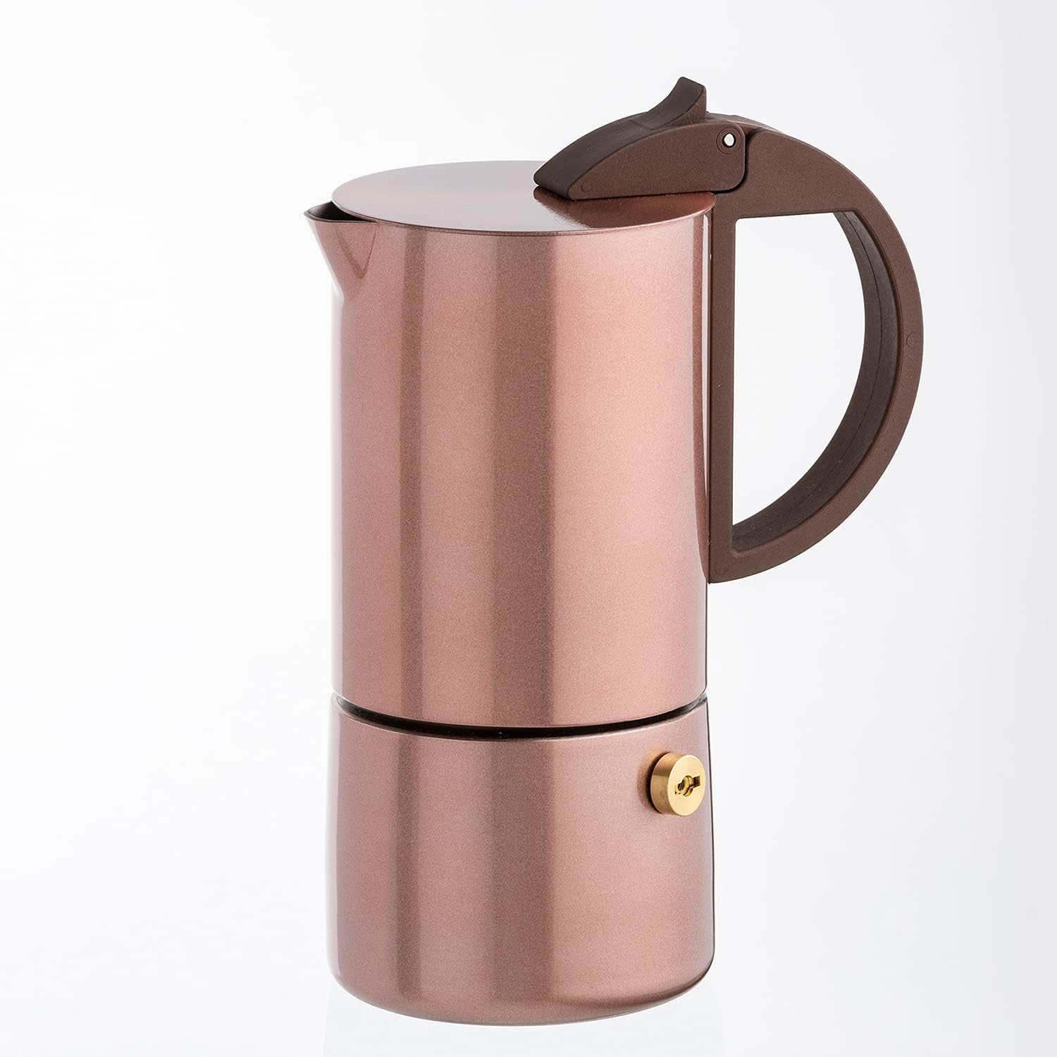 Gnali & Zani Chicca Espresso Maker, Gold Rose, 6 Cups Amazon.co.uk