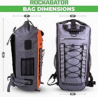 Vista 3 de Mochila impermeable - 40 litros Serie HYDRIC Bolsa flotante a prueba de agua River Pack
