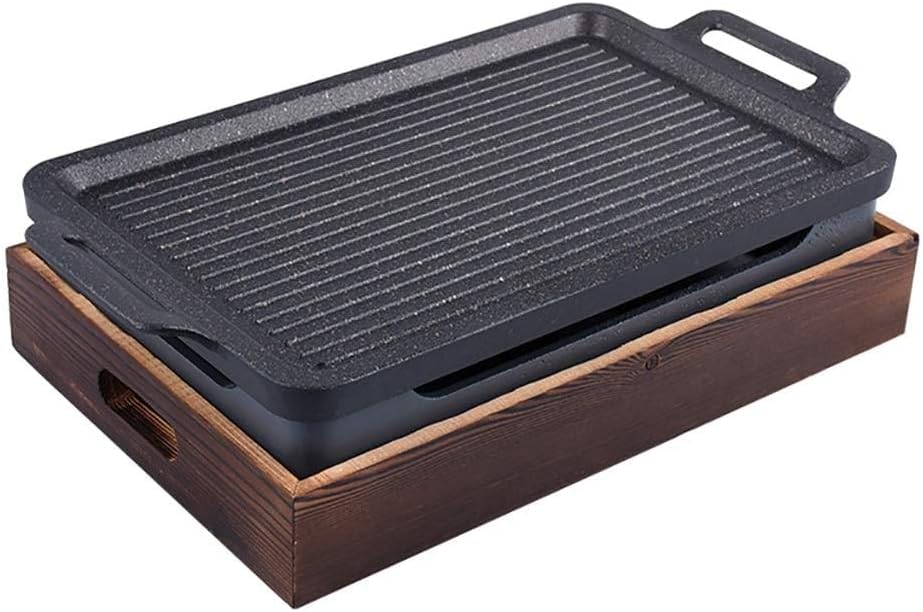 BBQ Barbeque Barbecue Grills, Korean Aluminum Alloy Alcohol Grills, Household Heating Skewers, Indoor and Outdoor Skewers