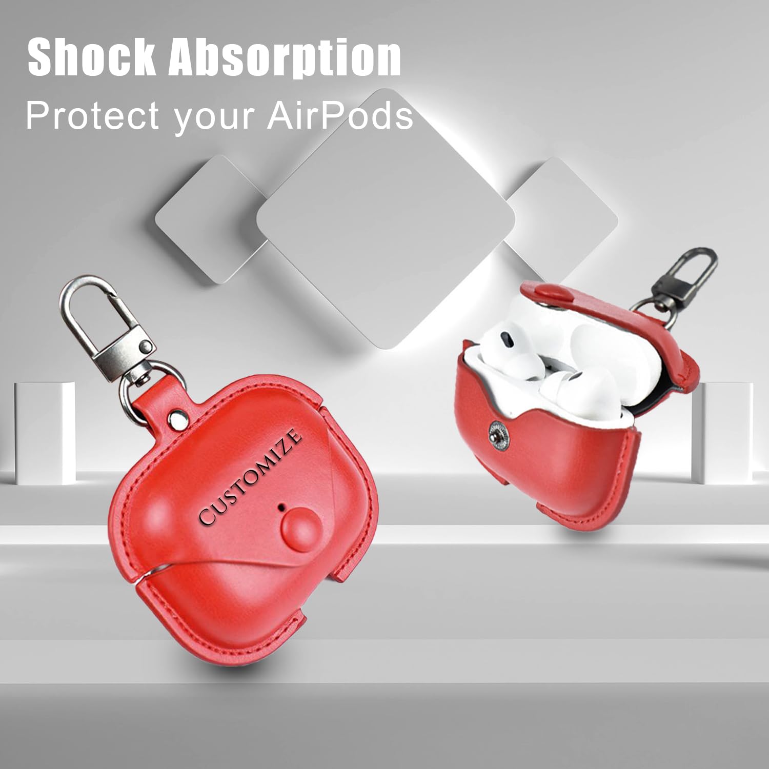 早い者勝ち❗️AirPods pro3❗️おまけでケース付きです❗️ Amazon | XQIGI Airpods Pro Airpods 3用カスタムネームフレーズケース
